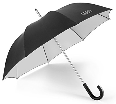 Небольшой зонт трость Audi Umbrella, small, black/silver