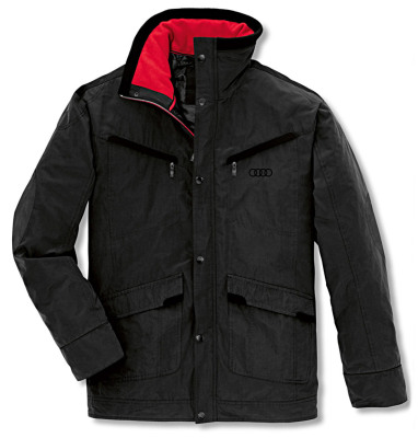 Мужская куртка Audi Mens Outdoor Jacket, RS, Black