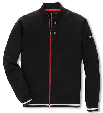 Мужская куртка Audi Mens Sweatjacket, RS, Black
