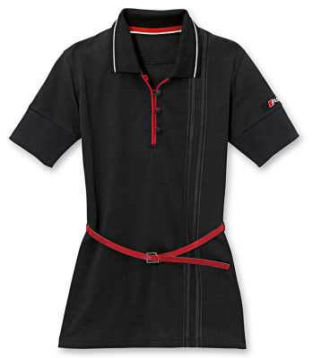 Женская рубашка поло Audi Womens Poloshirt, RS, Black
