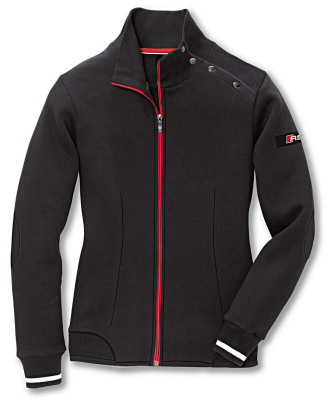 Женская куртка-толстовка Audi Womens Sweatjacket, RS, Black