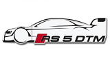 Флешка Audi RS5 DTM USB-Stick, Audi Sport, white/black, артикул 3291300500