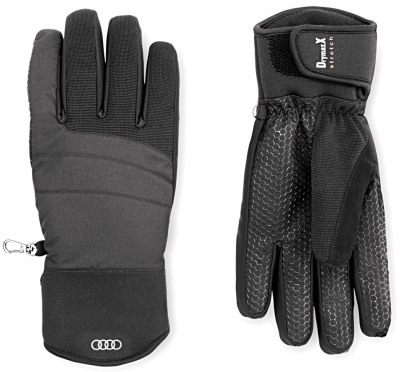 Перчатки Audi Unisex Ski Gloves, Black