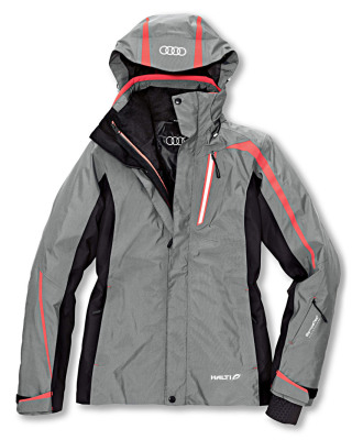 Женская двухслойная лыжная куртка 3 в 1 Audi Womens Ski Jacket 3 in 1, Grey