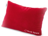 Подушка Audi 2 in 1 travel pillow, Audi Sport, red, артикул 3291300200