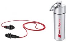 Беруши Audi Sport Earplugs, Black-Red