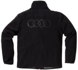 Мужская куртка Audi Mens Fleece Jacket, S line, Black, артикул 3131301702