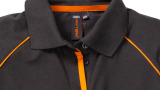 Женская рубашка поло Audi Womens Poloshirt, R8 LMS, Grey/Orange, артикул 3131204601