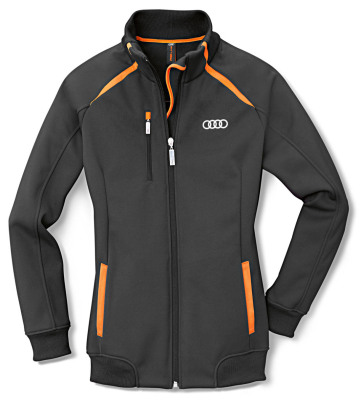 Женская куртка Audi Womens Fleece Jacket, R8 LMS, Grey/Orange