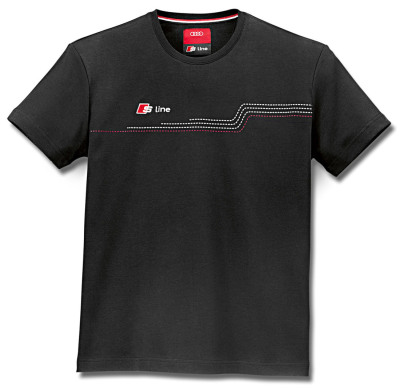 Детская футболка Audi Kids T-Shirt, S line, black