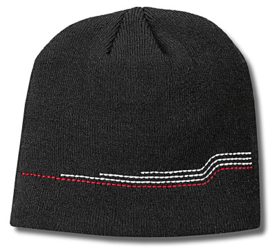 Вязаная шапка унисекс Audi Unisex Beanie, S line, Black