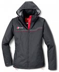 Женская куртка Audi Womens Outdoor Jacket, S line, Black-Grey Mottled