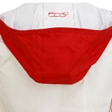 Женская куртка Fiat white and red 500c women’s k-way, артикул 50906978