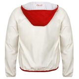 Мужская куртка Fiat white and red 500c men’s k-way, артикул 50906971