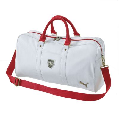 Сумка Ferrari LS Weekend Bag White