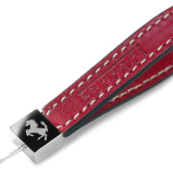 Кожаный шнурок для телефона Ferrari Leather mobile phone strap Red, артикул 270012488R