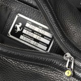 Кожаная сумка Ferrari Boston Bag 250 GTO Black, артикул 270033084R