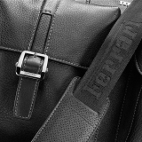 Кожаный портфель Ferrari Italia 48 hour bag Black, артикул 270030966R