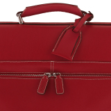 Кожаная сумка Ferrari Trademark classic suit holder Red, артикул 270002086R