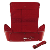 Кожаная сумка Ferrari Trademark classic suit holder Red, артикул 270002086R