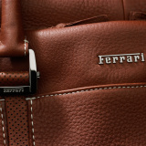 Кожаная сумка Ferrari Carrier Brown, артикул 270033091R