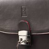 Кожаный портфель Ferrari Leather compartments briefcase Brown, артикул 270007460R