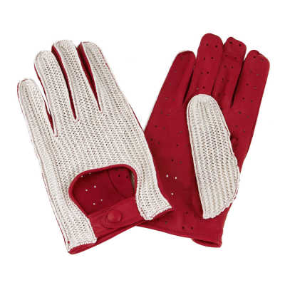 Мужские водительские перчатки Ferrari Men Driving Glove