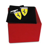 Серебряные запонки Ferrari Scudetto Cufflinks, артикул 279990160R
