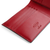 Кожаный кошелек Ferrari Tod's Line Design coin wallet Black, артикул 280010399R