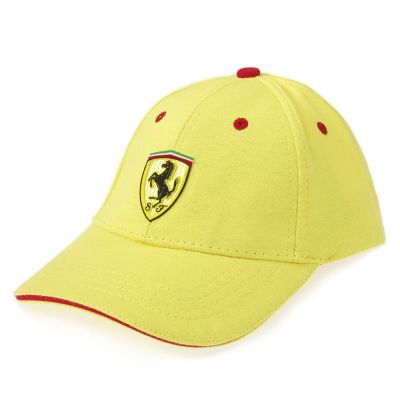 Бейсболка Ferrari baseball cap with Velcro Yellow