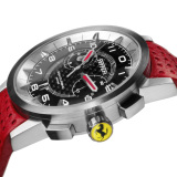 Наручные часы Ferrari Granturismo Chrono watch with strap in red leather, артикул 270033664R