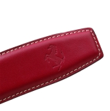 Мужской кожаный ремень Ferrari Men’s belt Red, артикул 270013037R