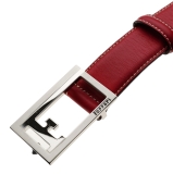 Мужской кожаный ремень Ferrari Men’s belt Red, артикул 270013037R