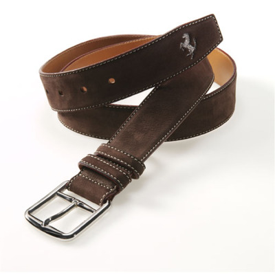 Men's Prancing Horse leather belt