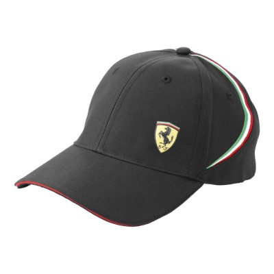 Бейсболка Ferrari Shield Cap Black