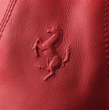 Мужская кожаная кепка Ferrari Men’s Cap by Borsalino, Red, артикул 270009972R