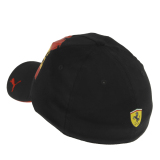 Бейсболка Ferrari Fernando Alonso Ferrari Cap Black, артикул 280009450R
