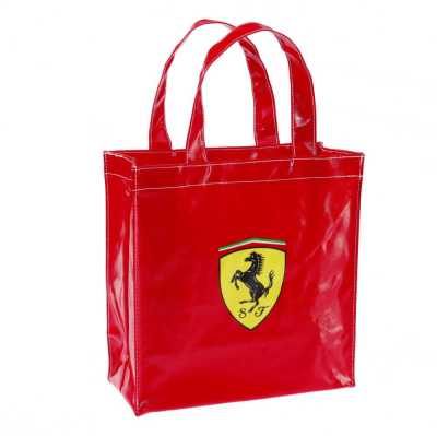 Сумка шоппер Ferrari shield shopping bag Red