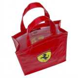 Сумка шоппер Ferrari shield shopping bag Red, артикул 270013050R
