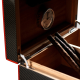 Хьюмидор Ferrari Cedar Cigar box line carbon, артикул 270007421R