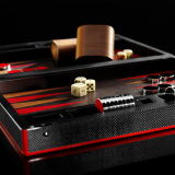 Carbon fibre backgammon set, артикул 270012851