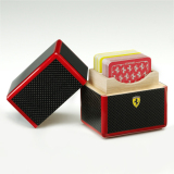 Карбоновая коробка для игральных карт Ferrari carbon fibre playing card case, артикул 270007423R
