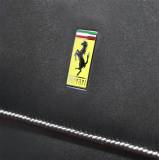 Кожаная сумка Ferrari 48 hour leather bag Black, артикул 270012495R