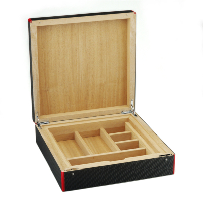 Офисный органайзер Ferrari carbon fibre trinket box