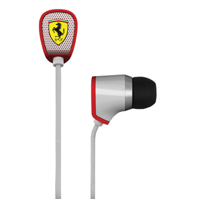 Наушники Scuderia Ferrari R100i Earphones White