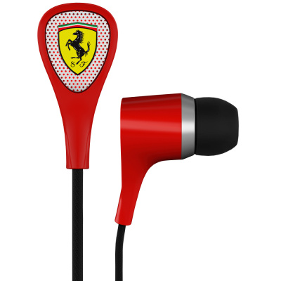Наушники Scuderia Ferrari S100 Red earphones