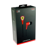 Наушники Scuderia Ferrari S100 Red earphones, артикул 280009921R