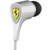 Наушники Scuderia Ferrari S100i White Earphones, артикул 280009924R