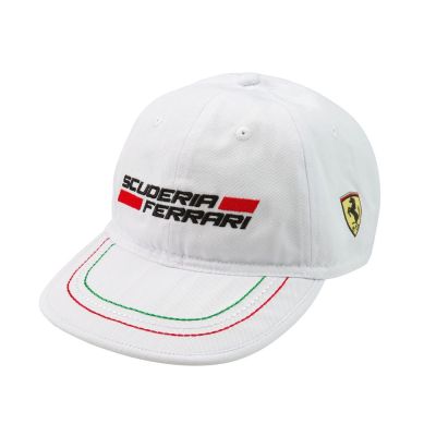 Бейсболка Ferrari Scuderia Ferrari Retro cap White