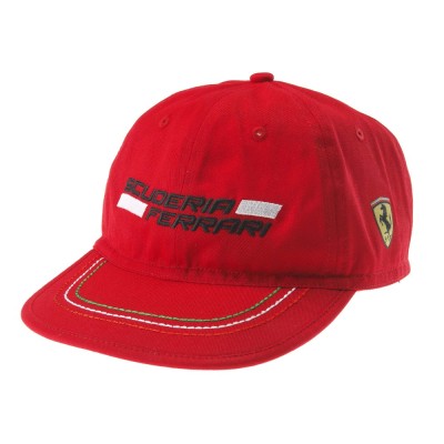 Бейсболка Ferrari Scuderia Ferrari Retro cap Red